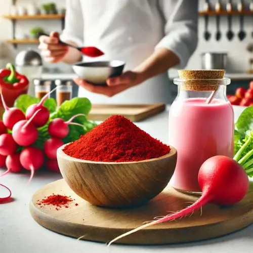 How Red Radish Powder E163(i) Enhances Food Appearance?